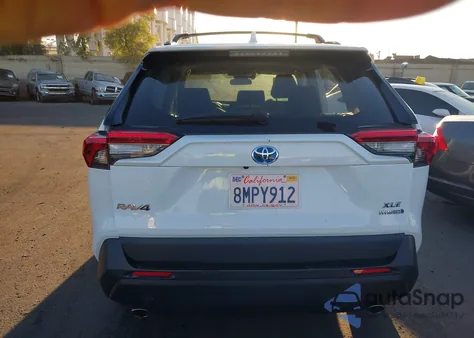 2020 Toyota Rav4 Hybrid Xle из США, поврежденный, VIN 2T3RWRFV7LW059382